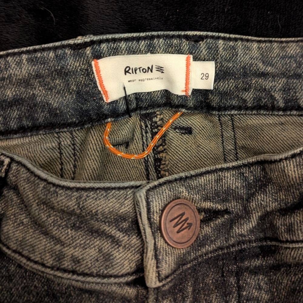 Ripton & Co Utility Jeans Dirty Dave 29